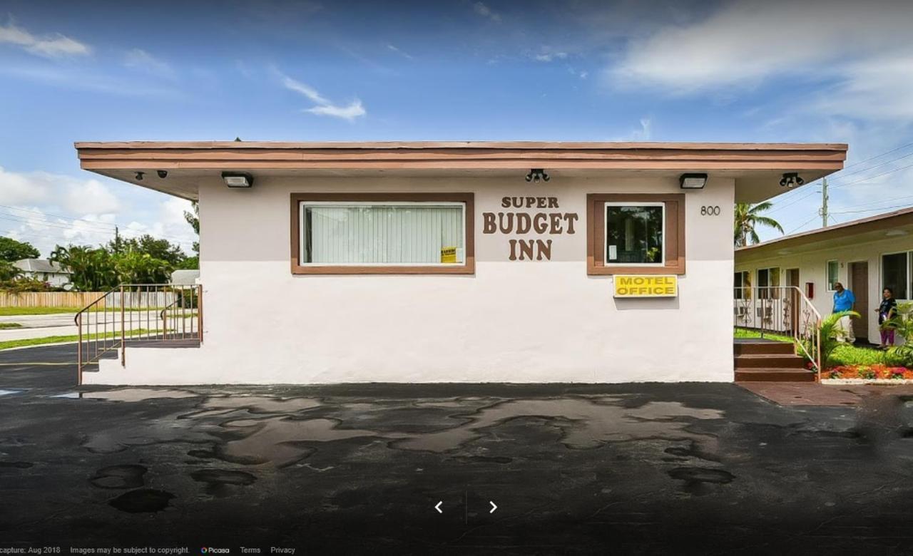 Super Budget Inn Hollywood Buitenkant foto